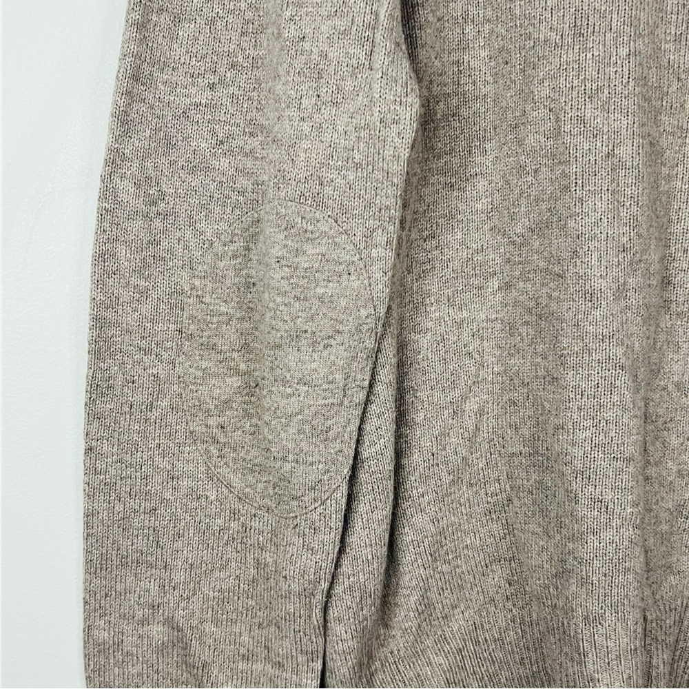 J. Crew Tan Alpaca/Merino Blend Cardigan Sweater Large - Picture 7 of 8
